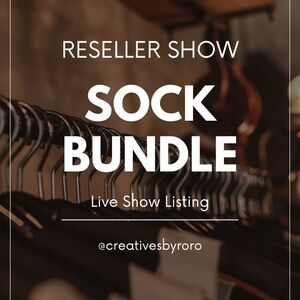 Reseller Sock Bundle. Mix of 10 cat socks, brown and red gripper slippers.